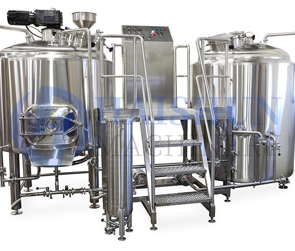 10BBL gassbrenner brygghus og system